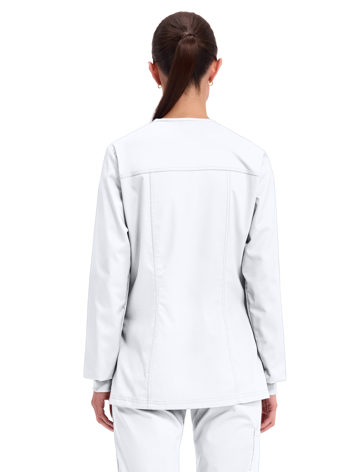 Cherokee - Workwear Revolution - Women's 3-Pocket Snap Front Jacket 64