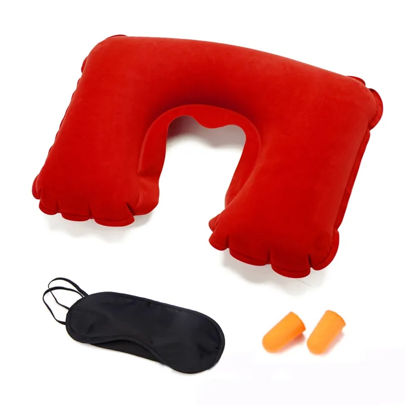 Travel Pillow Sleep Mask Comfort Kit 9