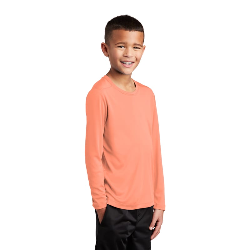 Sport-Tek Youth Posi-UV Pro Long Sleeve Tee. 17