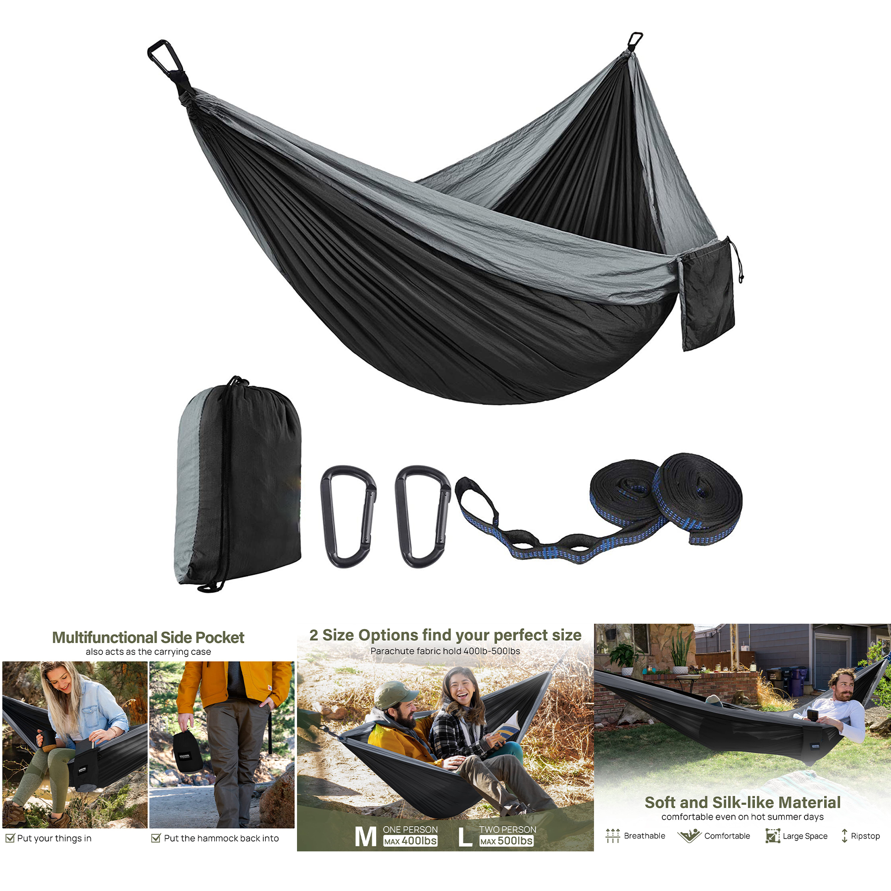 Camping Hammock, custom sports ball with logo imprint 2