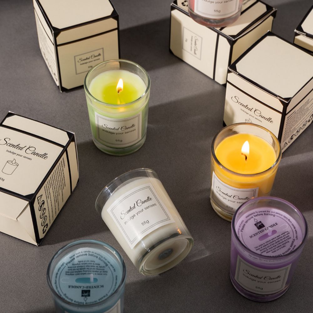 Colored Soy Candle With Aromatherapy 3
