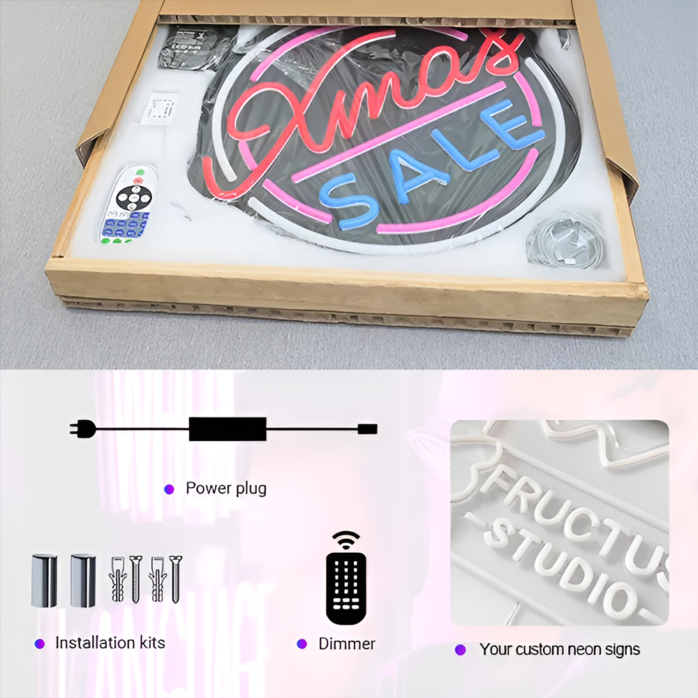 Custom Printed Engraved Neon Signs 8