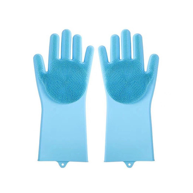 Silicone Dishwashing Scrubber Glove for Washing Dishes 6