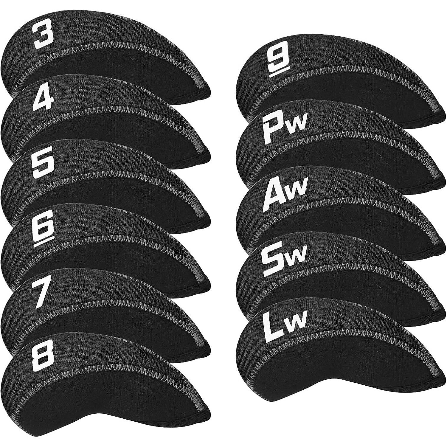 11PCS Custom Neoprene Golf Club Headcover 5