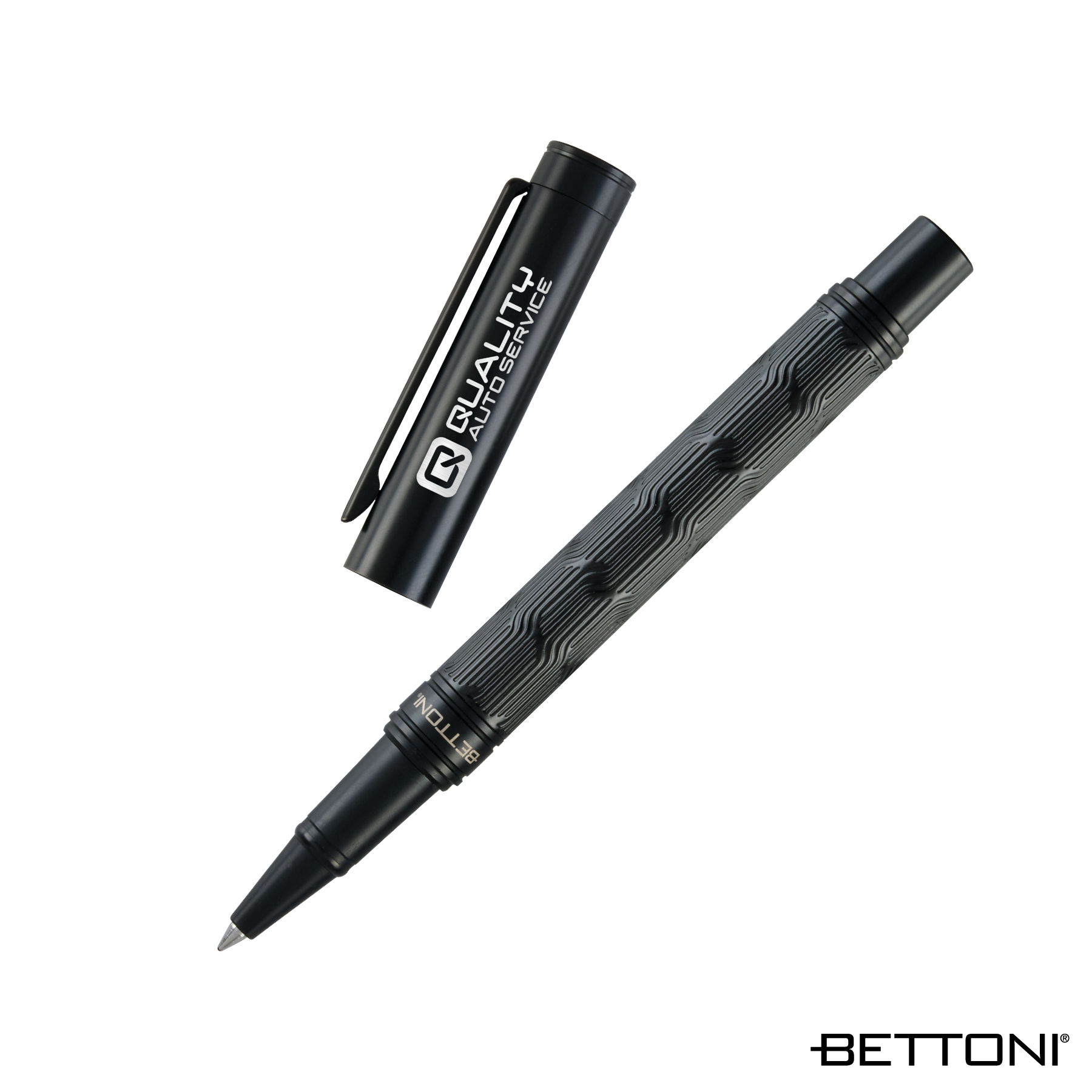 Bettoni® Torino Brass Cap-Off Rollerball Pen 11