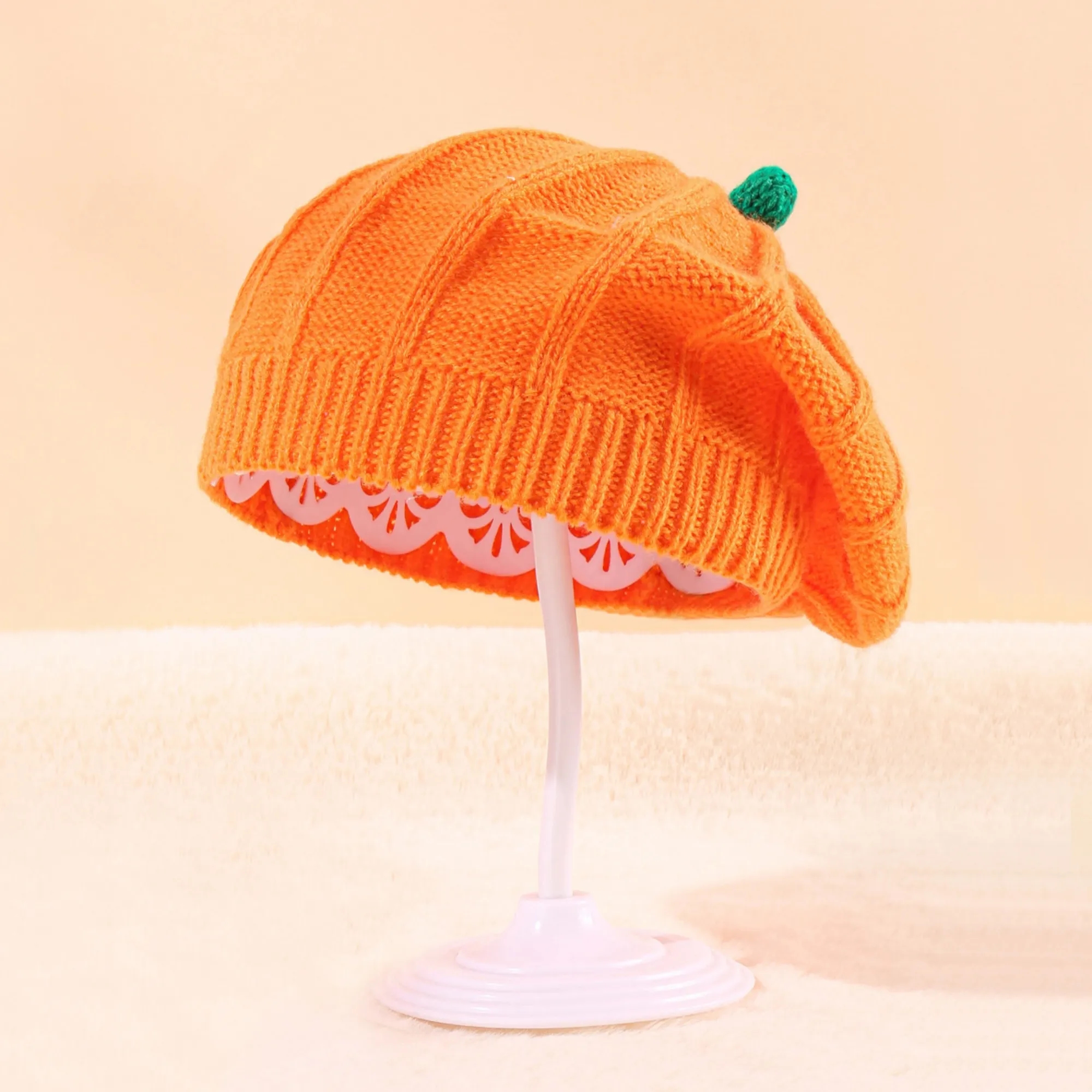 Adult and Child Cute Knit Beanie Winter Warm Outdoor Hat 7
