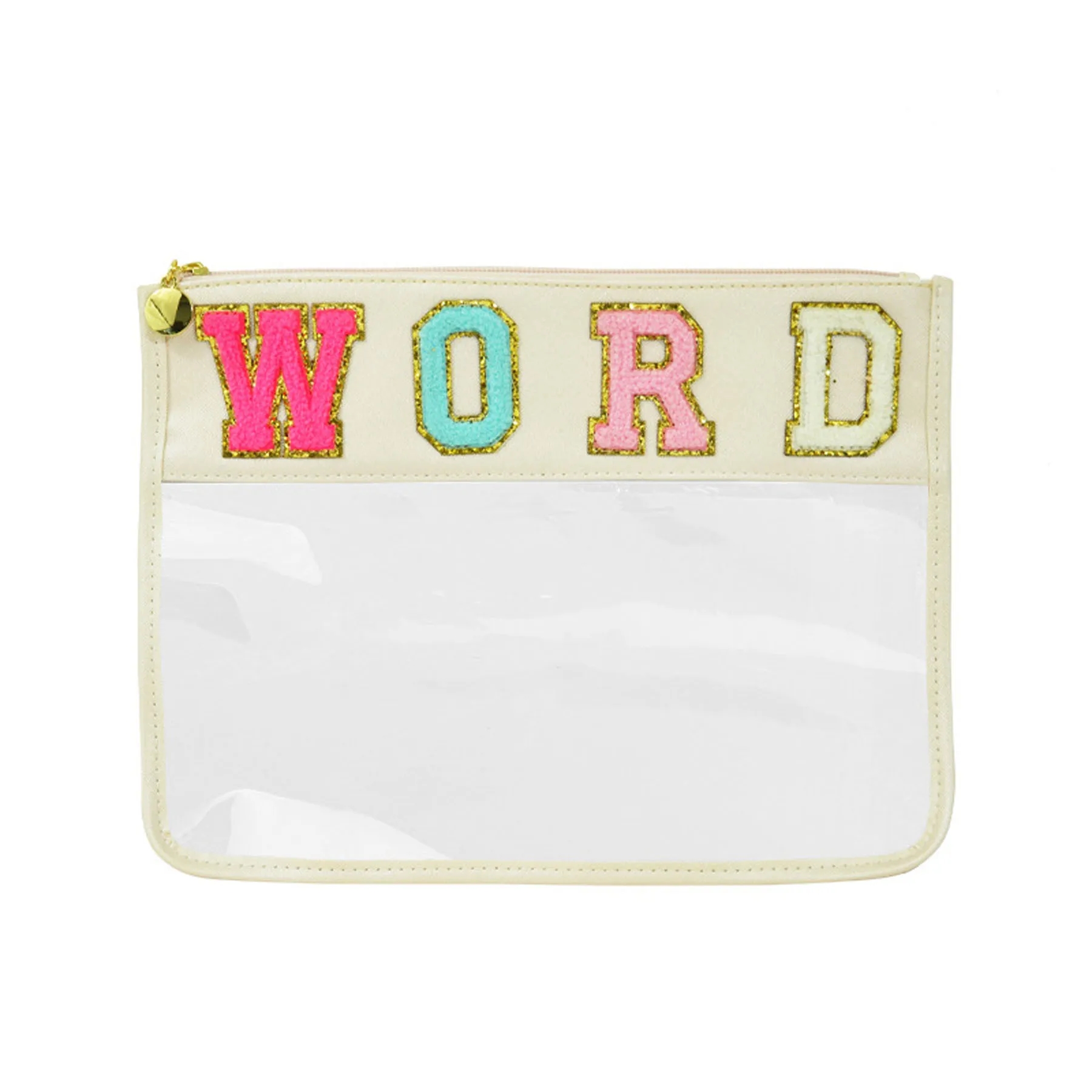 Pvc Letter Cosmetic Bag 2
