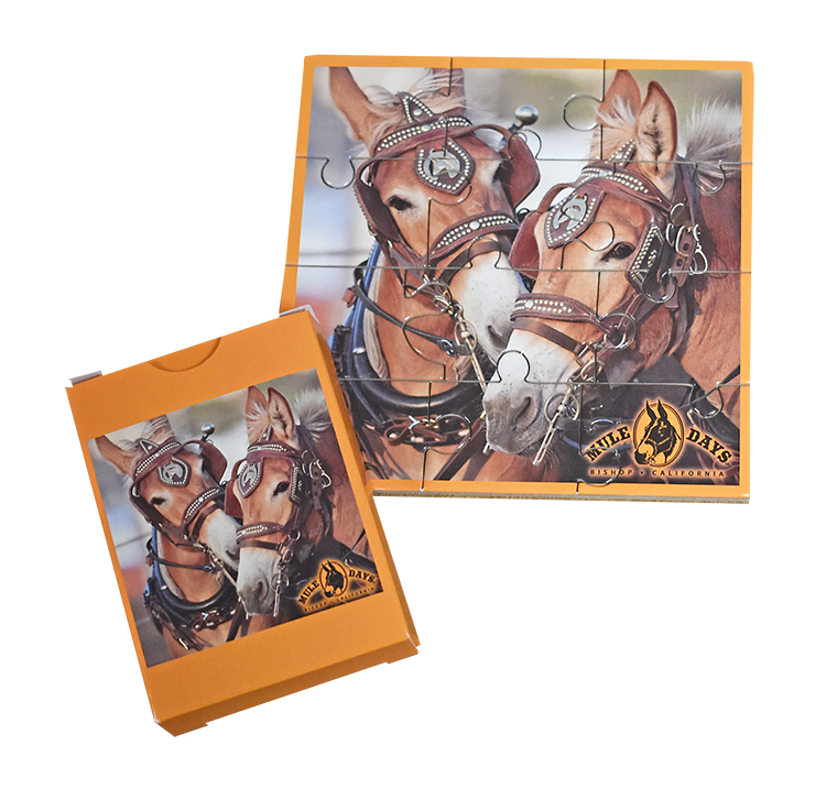 12 Pieces - 5" x 5" - Small Puzzle in Box 1