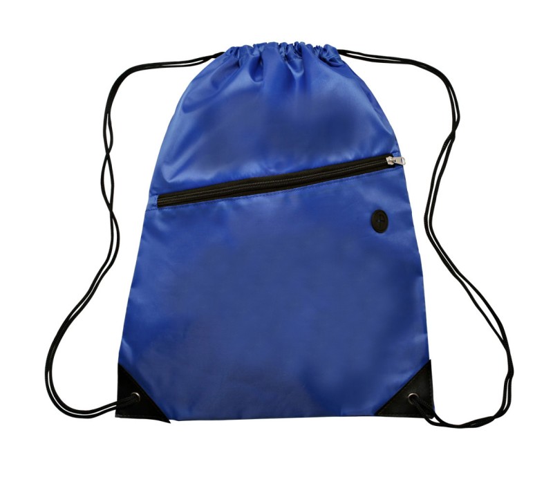 Drawstring Backpack With Zippered Pocket 4