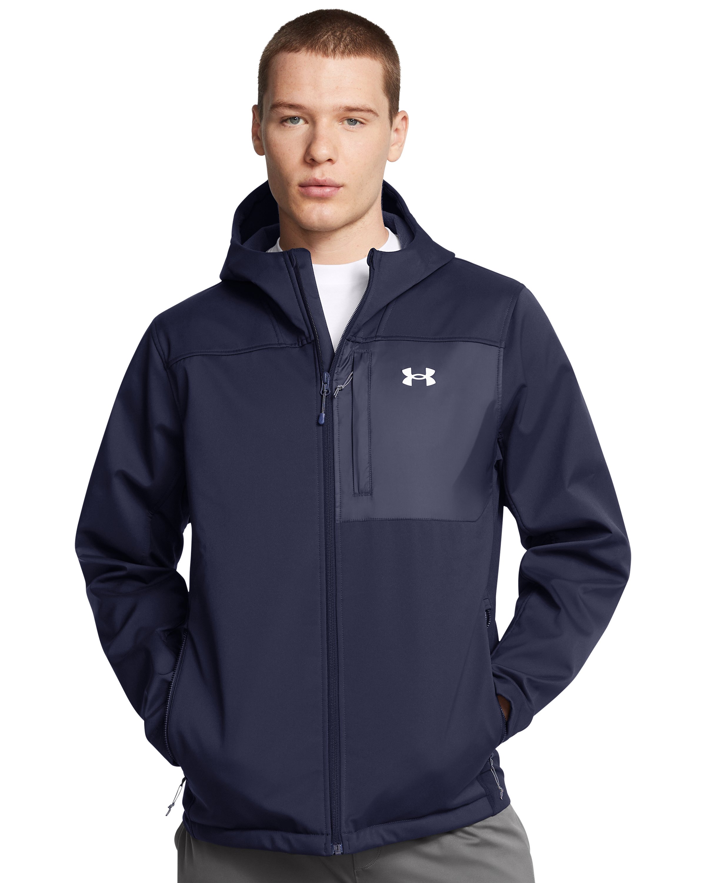 UA Storm ColdGear Infrared Shield 2.0 Men's Hooded Jacket 1