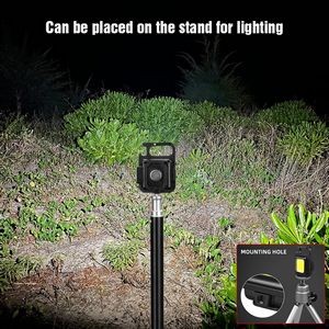 Rechargeable LED Headlamp Motion Sensor With Magnet And Elastic Band 18