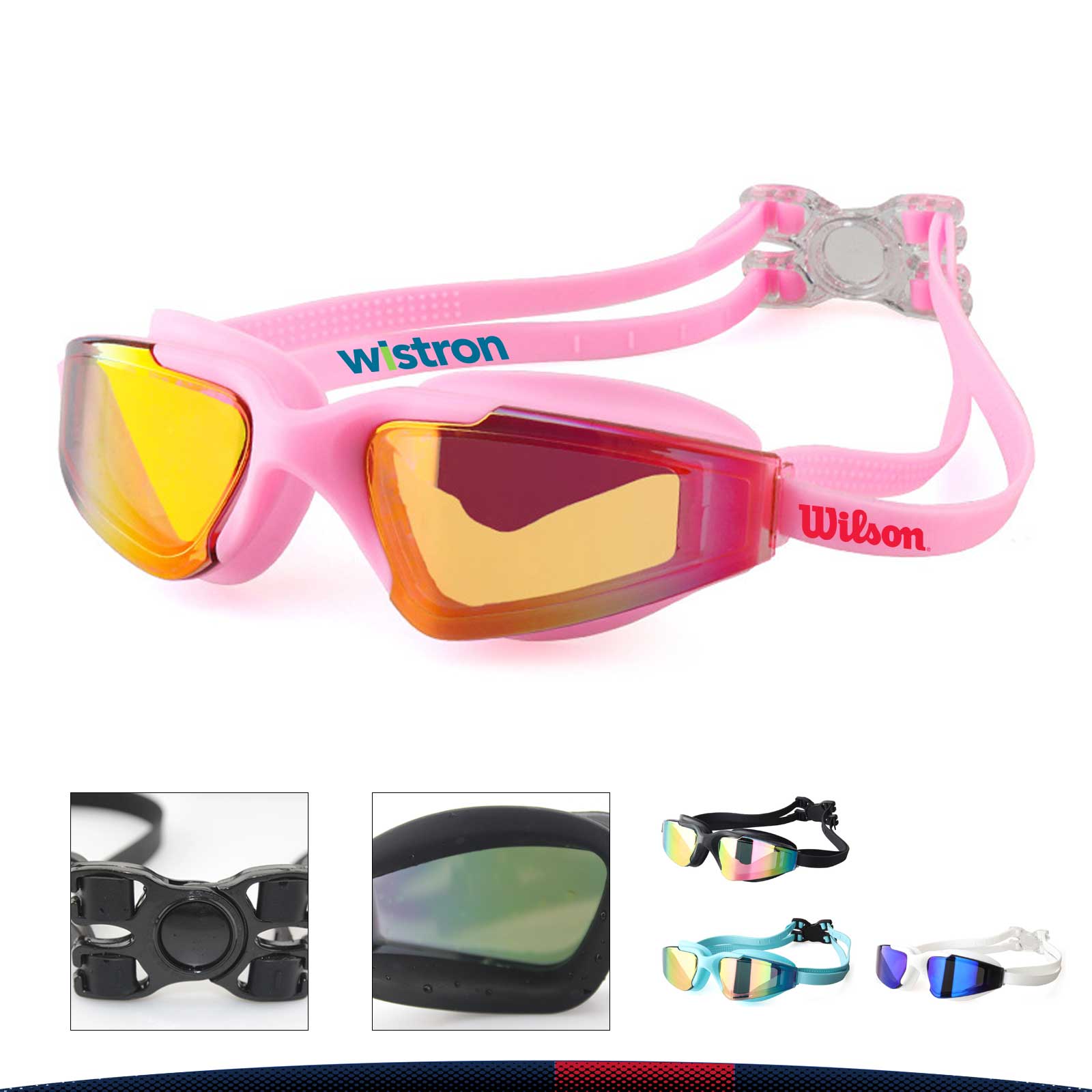 Reryl Adult Swimming Goggles 5