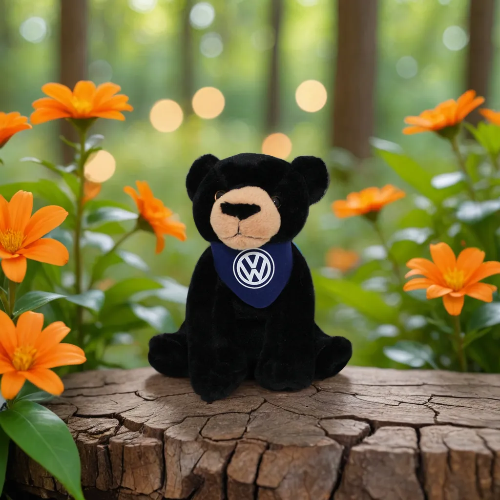 9" In The Zoo Black Bear 9