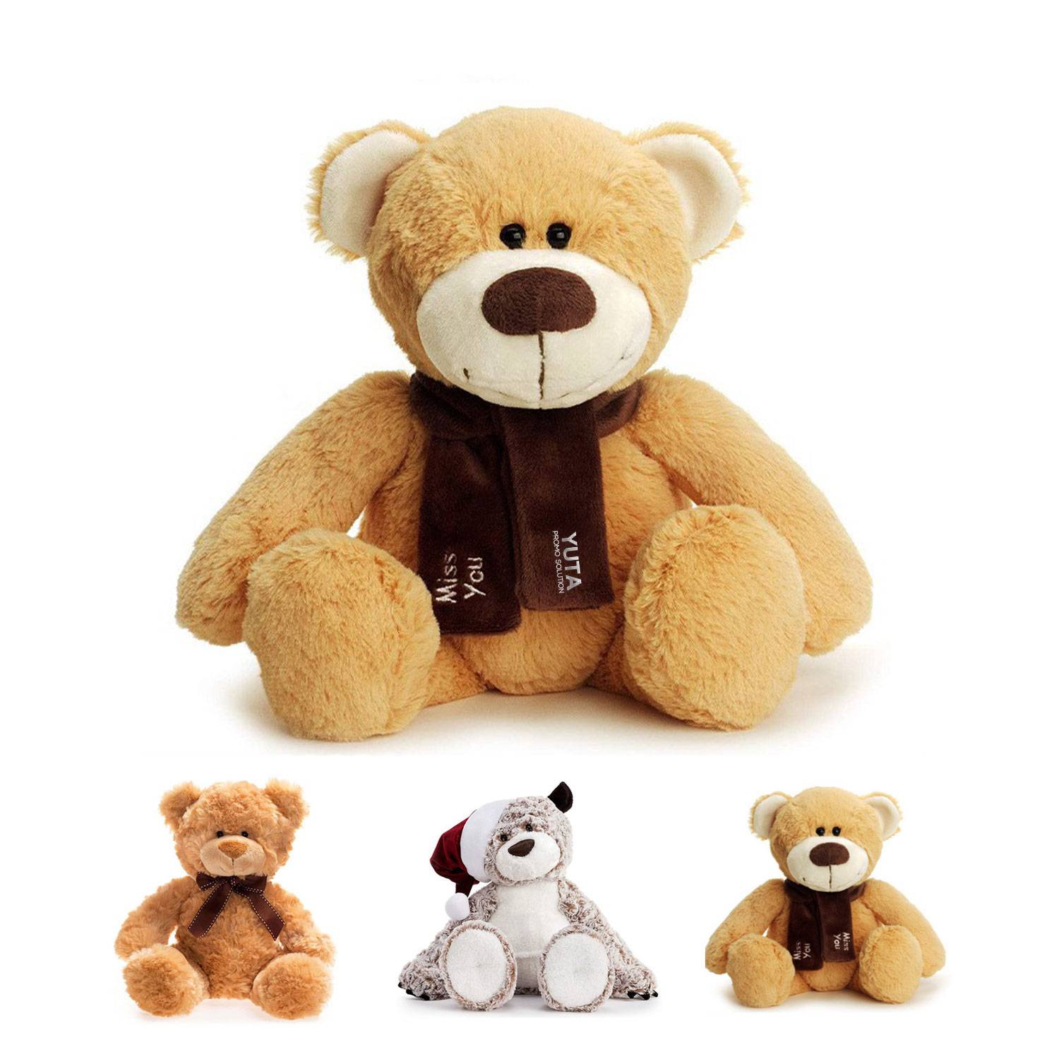 The Winter Warmth Bears, Customizable Teddies