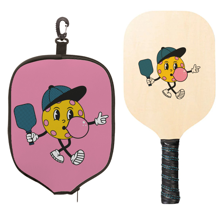 Sublimated Pickleball Cover & Paddle Gift Set 7