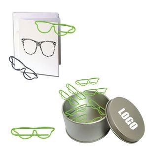 Pineapple Shaped Paper Clips in Tin Box 11