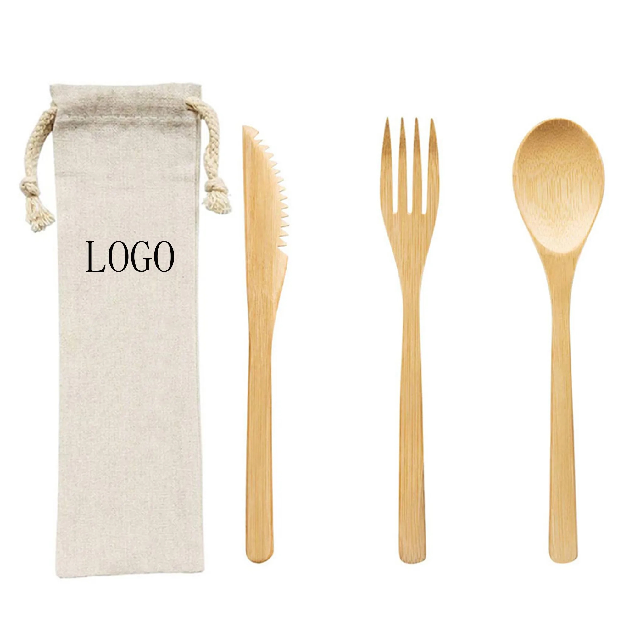 MOQ50 Bamboo Tableware Set 2