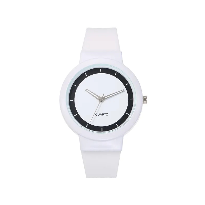 Silicone Jelly  Women'S Student Quartz Watch 6