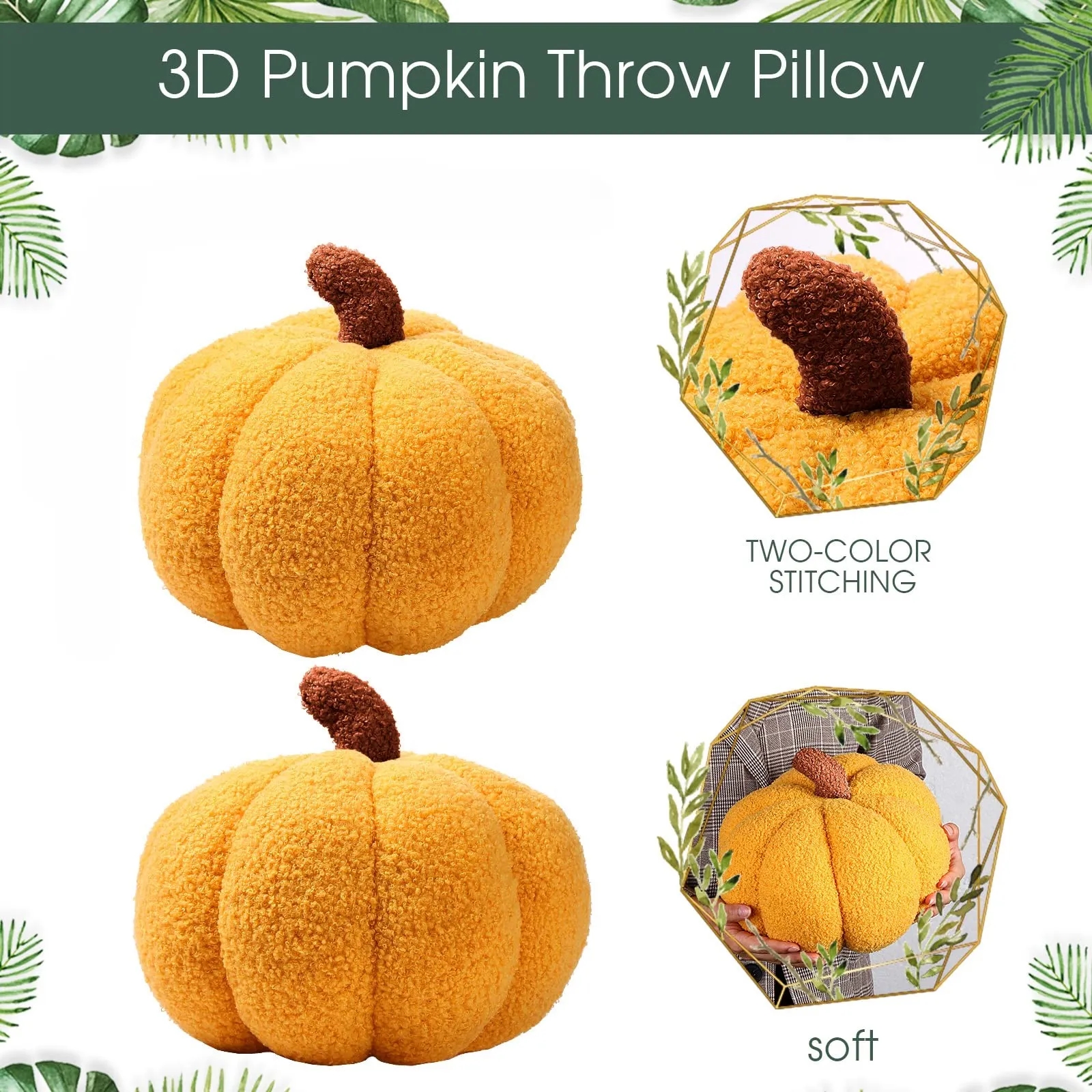 Thanksgiving Pumpkin Pillow 3