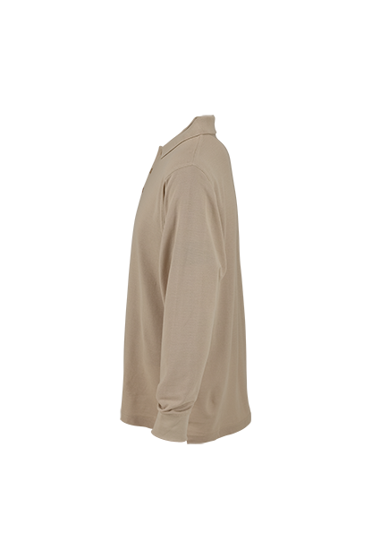Long Sleeve Soft-Blend Double-Tuck Pique Polo 40