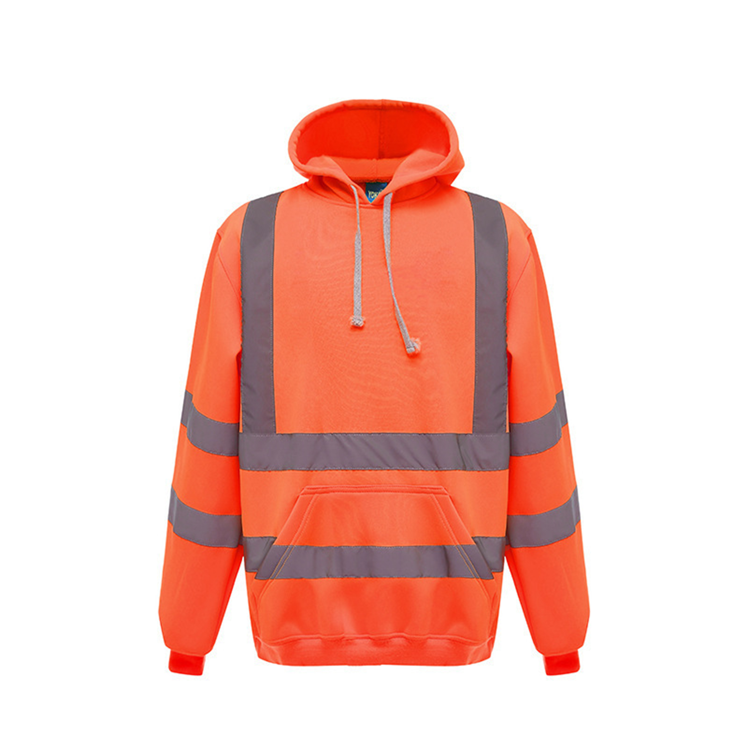 Winter Proof Fleece Reflective Hooded Sweatshirt 3