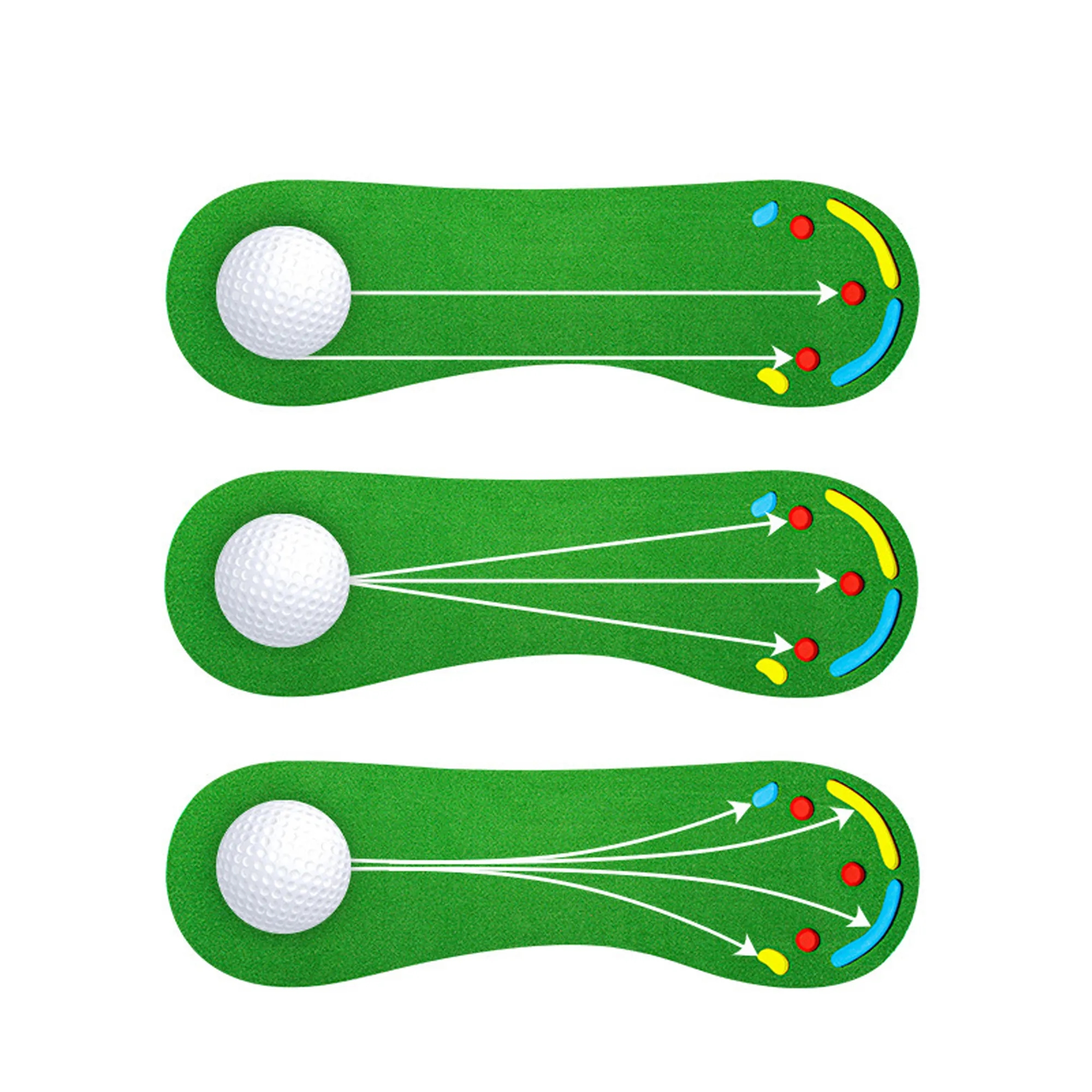 Portable Artificial Simulation Putting Green Mat 5