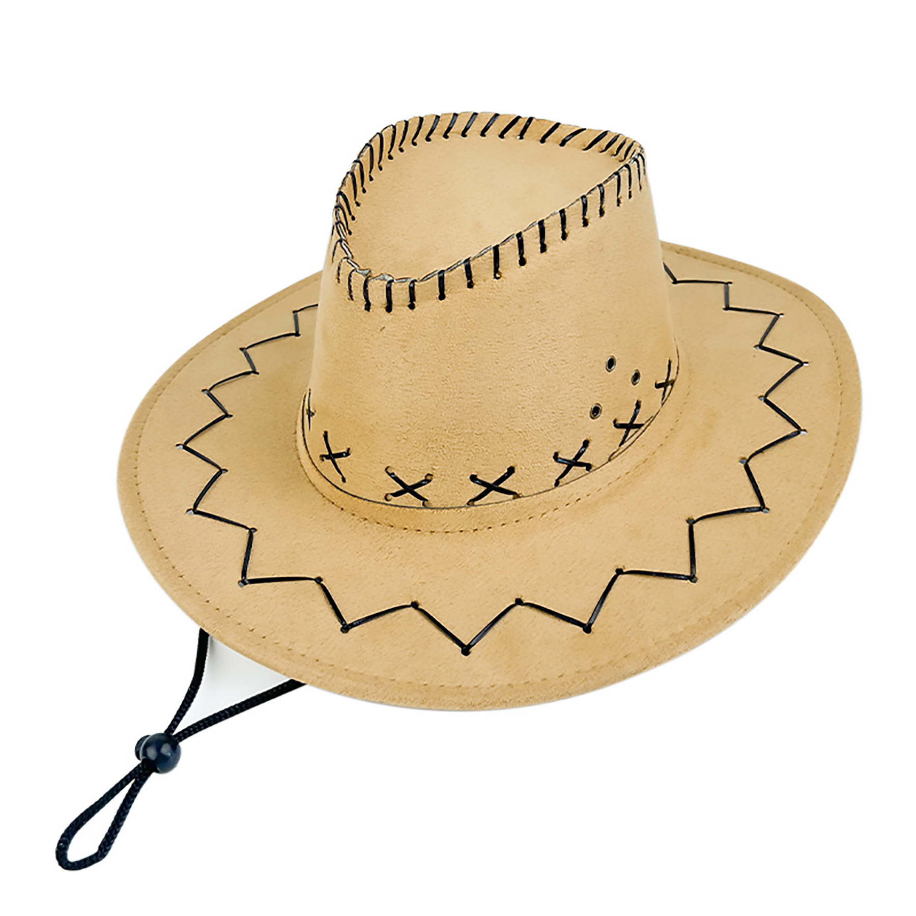 Suede Outdoor Sunscreen Cowboy Hat 7