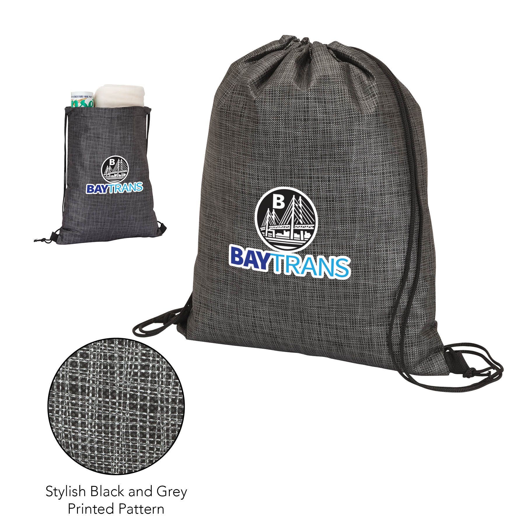 Impress Drawstring Tote 3
