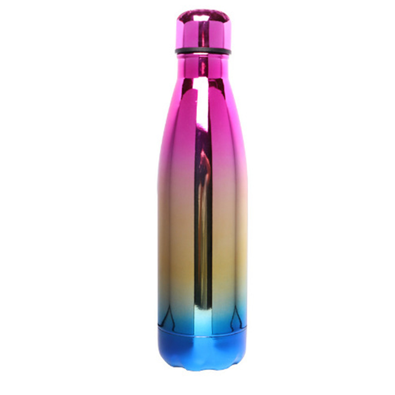 17Oz Colorful Electroplating Double Wall Insulated Sports Bottle 8