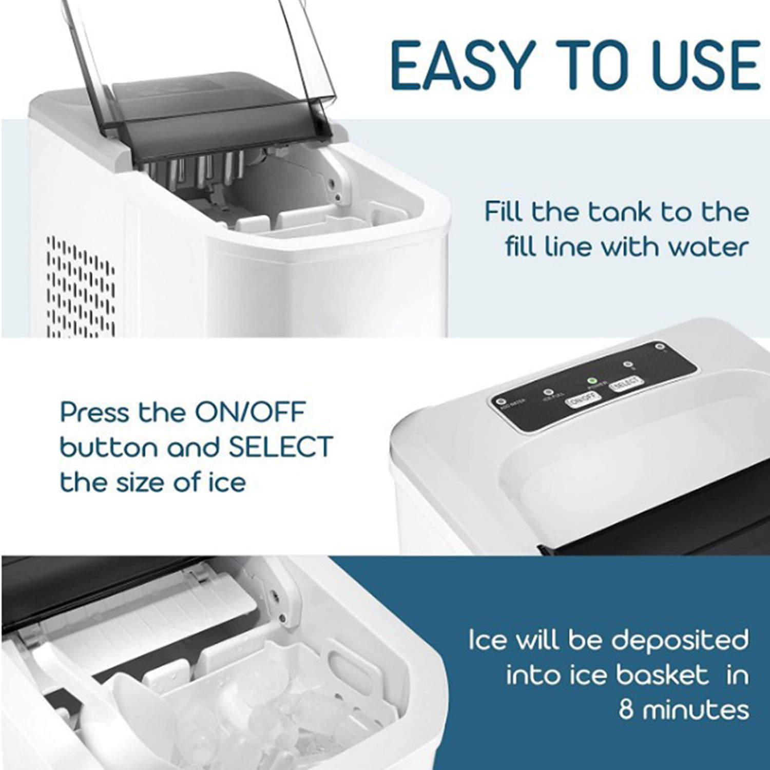 Small Household Ice Maker 3