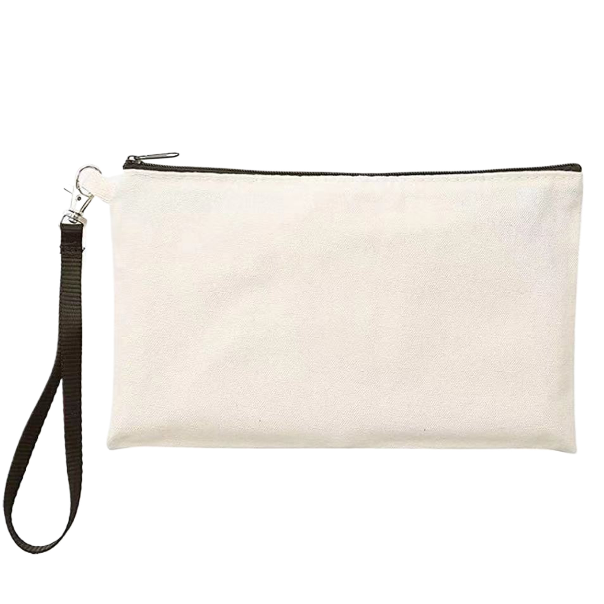 Canvas Zipper Pencil Case With Hook 5