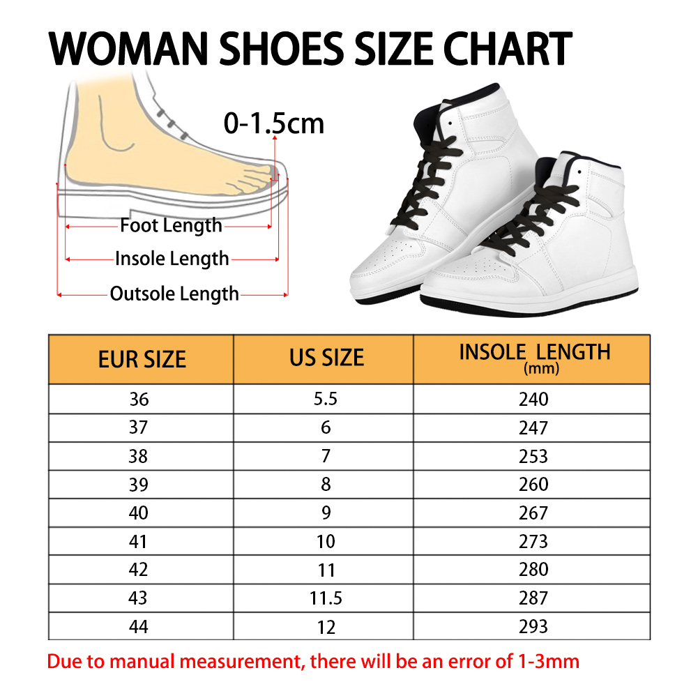 Custom High Top Airforce Style Sneaker, custom athletic wear with logo imprint 3