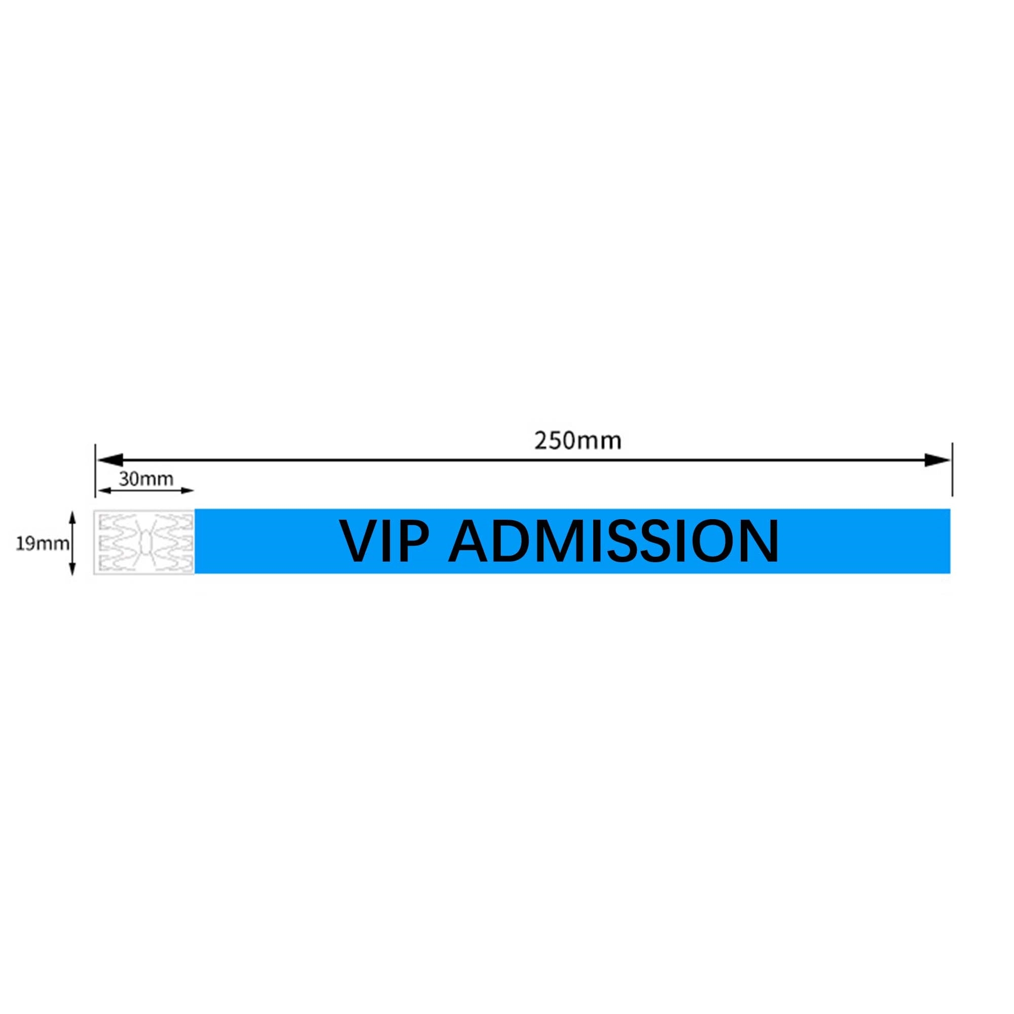 Disposable Concert Pass Bracelet 4