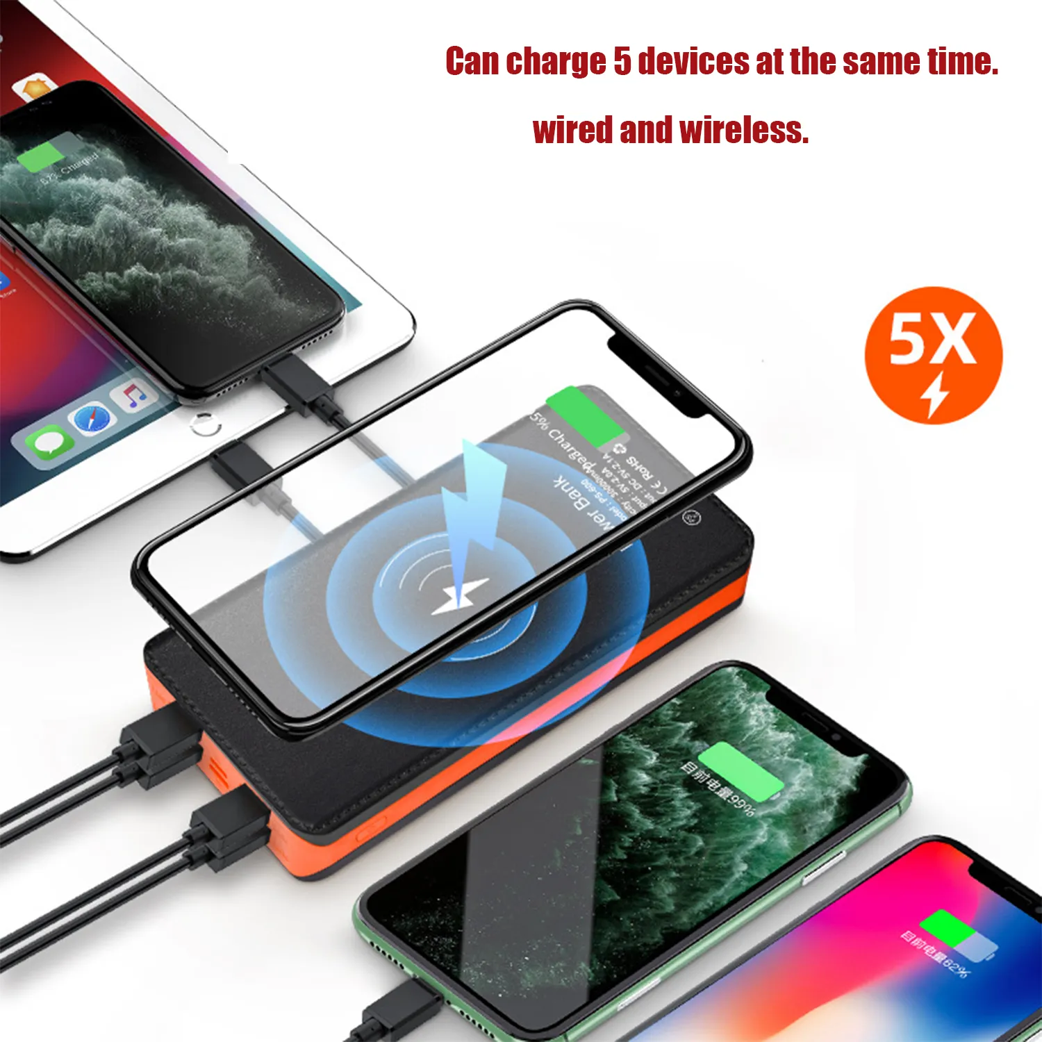 Camping Flashlight Solar Power Bank 2