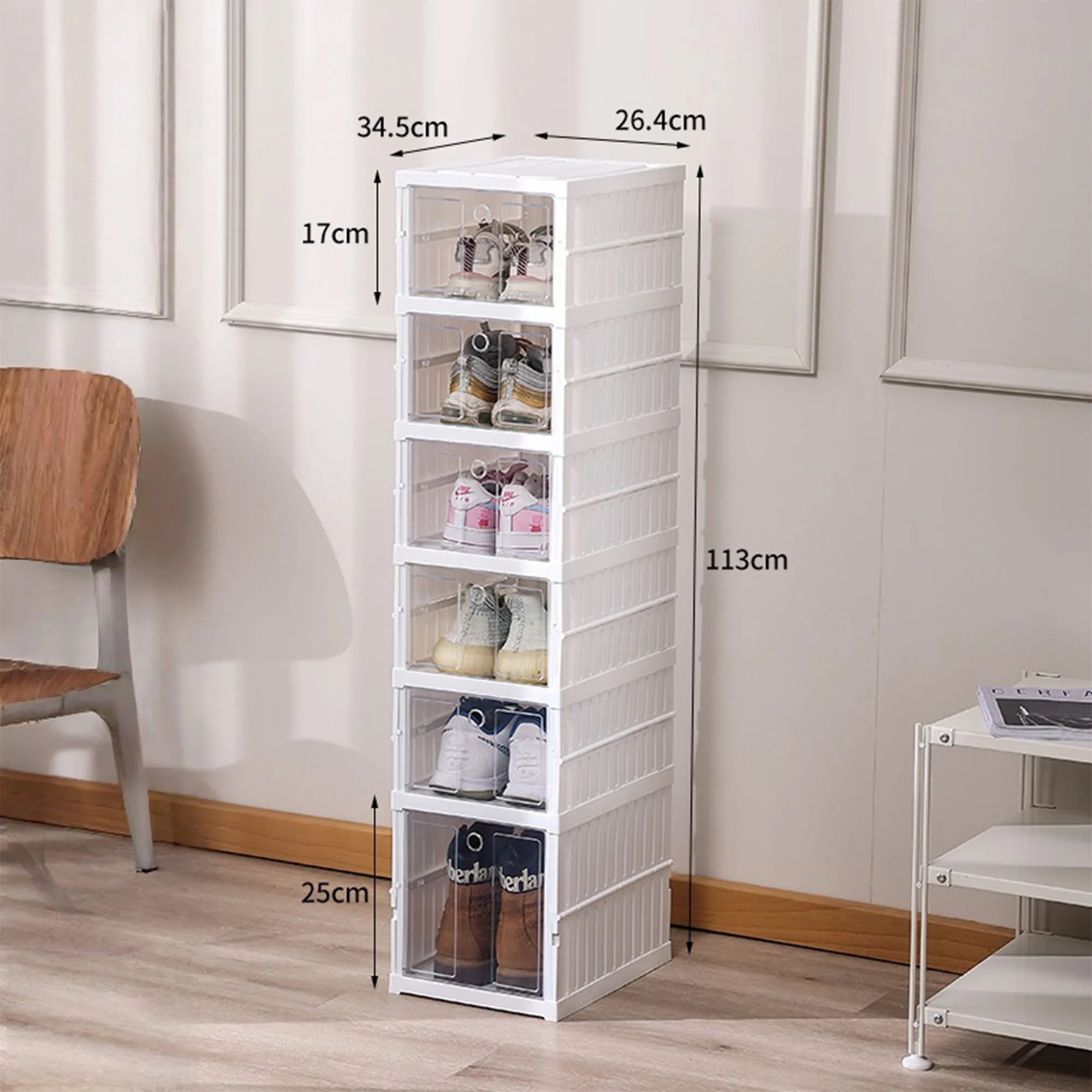 6-Tier Foldable Shoe Storage Rack 3