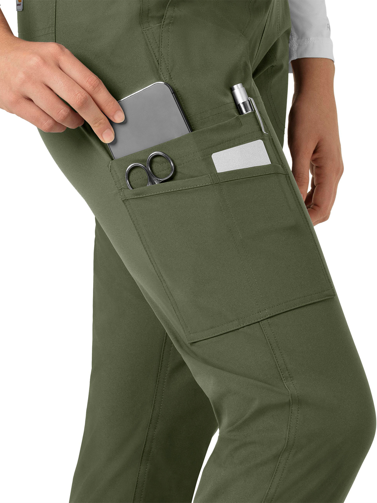 Carhartt Scrubs - Force Essentials - Women's Seven-Pocket Modern Fit Jogger Pant 17