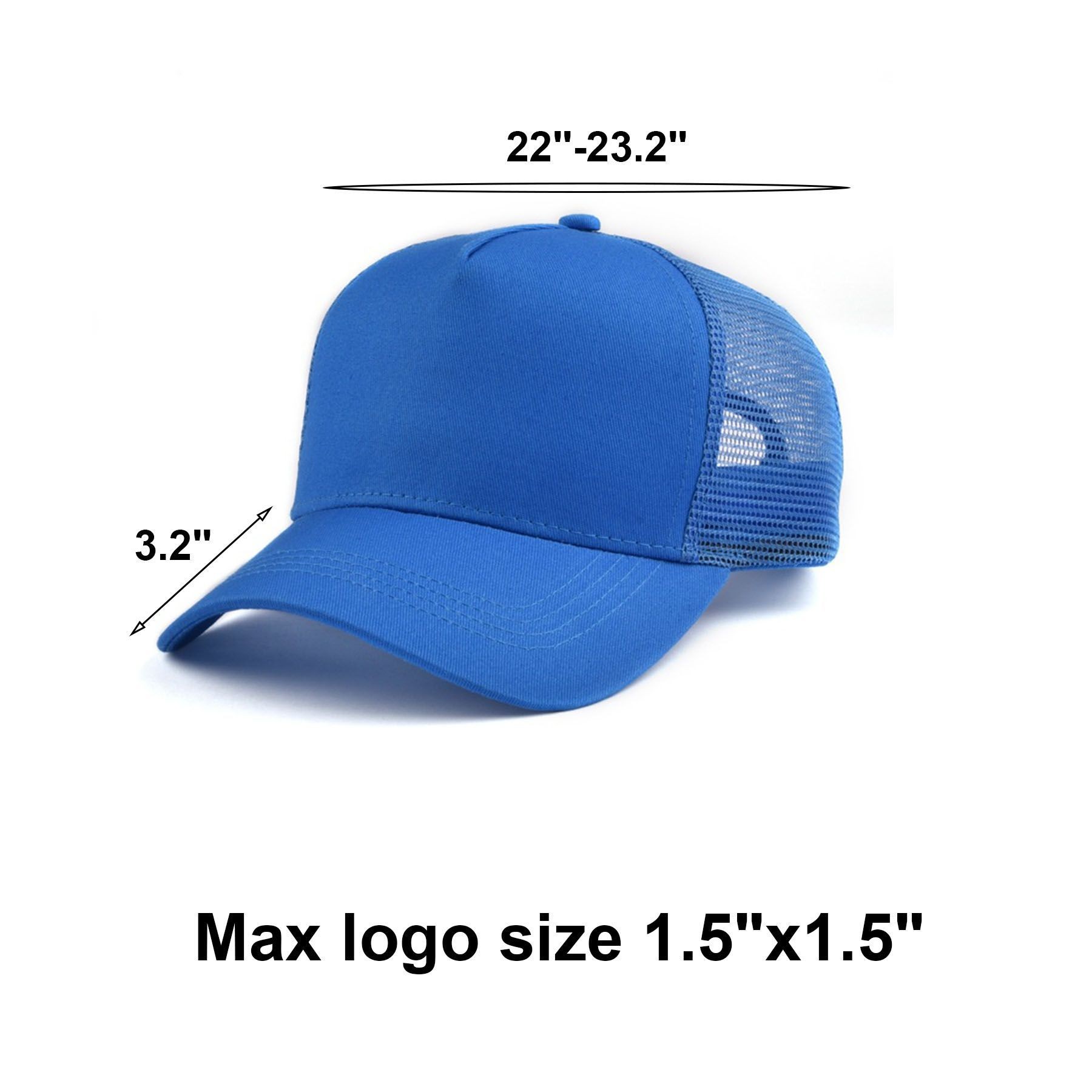 Five Panel Back Mesh Baseball Cap 2
