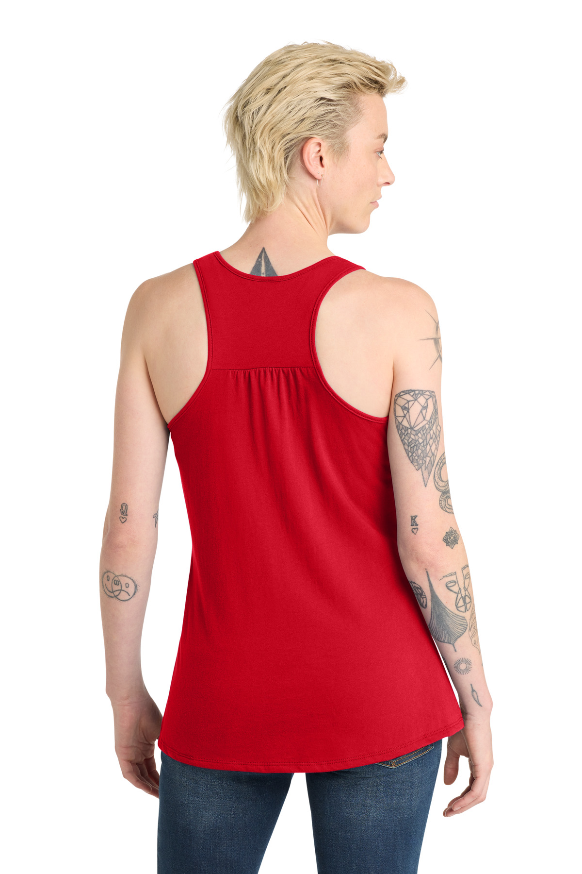 District Women's V.I.T. Racerback Tank DT6302 2