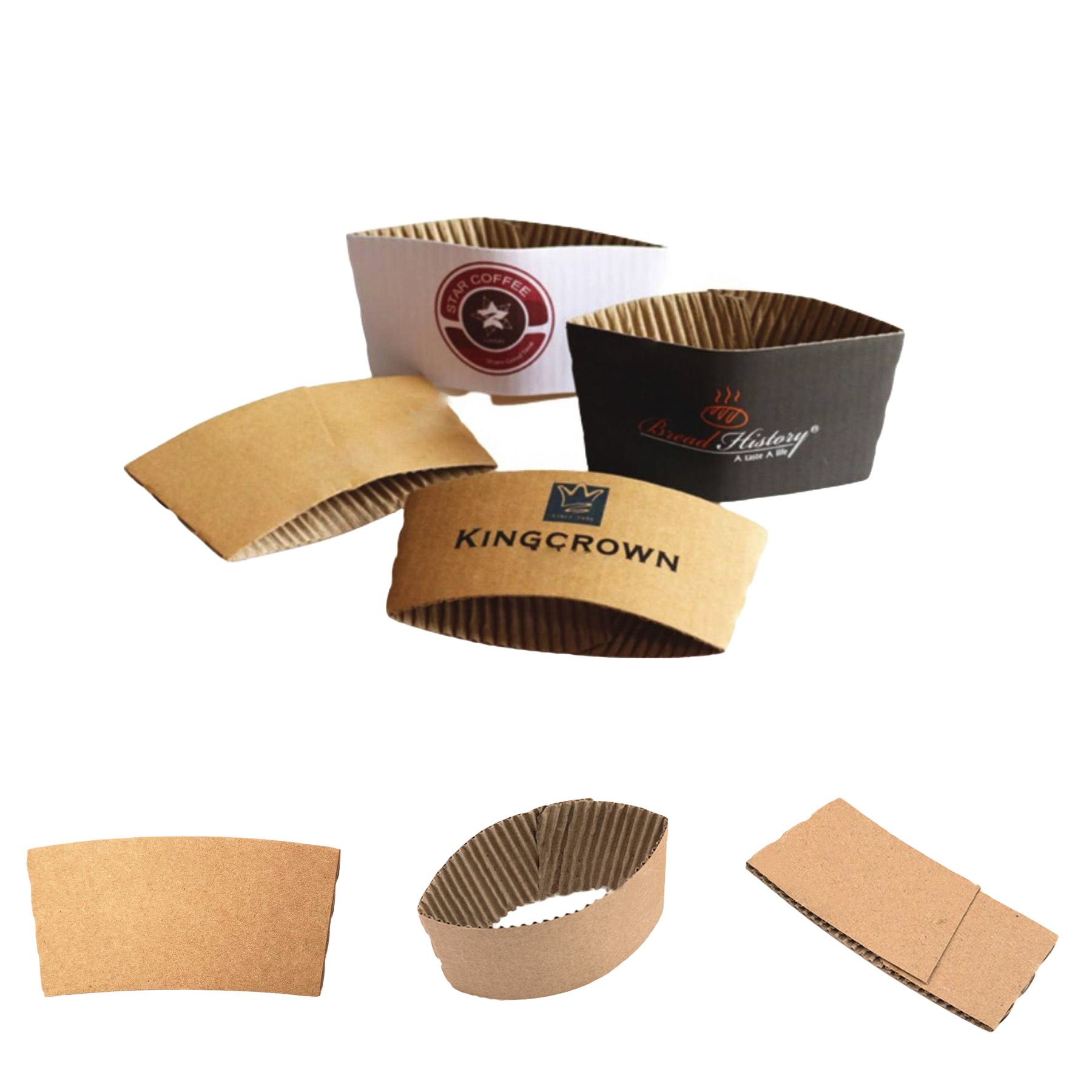 Disposable Coffee Cup Sleeve 14