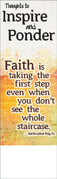 BOOKMARK - Thoughts To Inspire & Ponder Bookmark 2