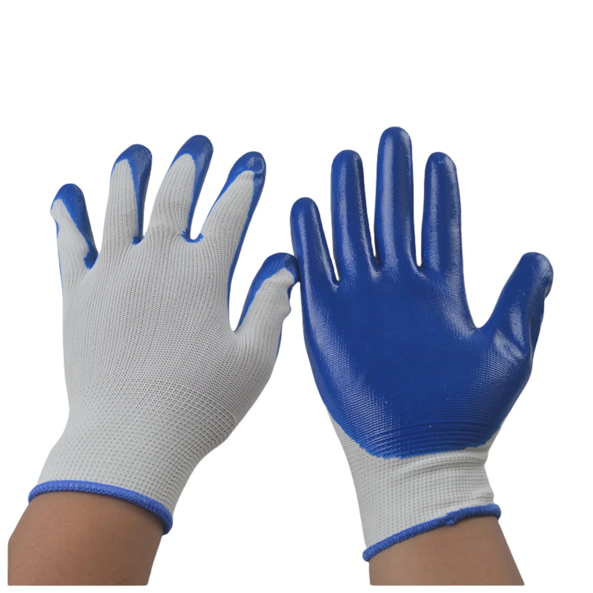 Heavy-Duty Safety Gloves - Nitrile Grip 5