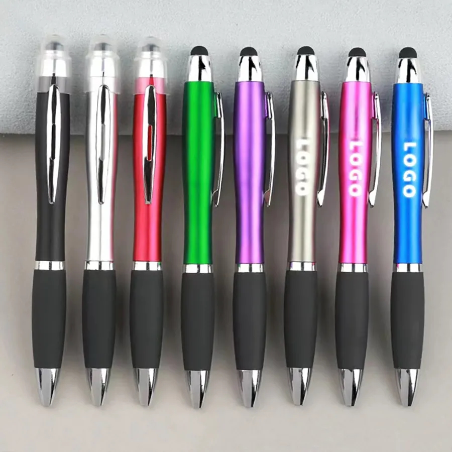 Custom Gourd-shaped Lightbox Twist LED Light Pen 1