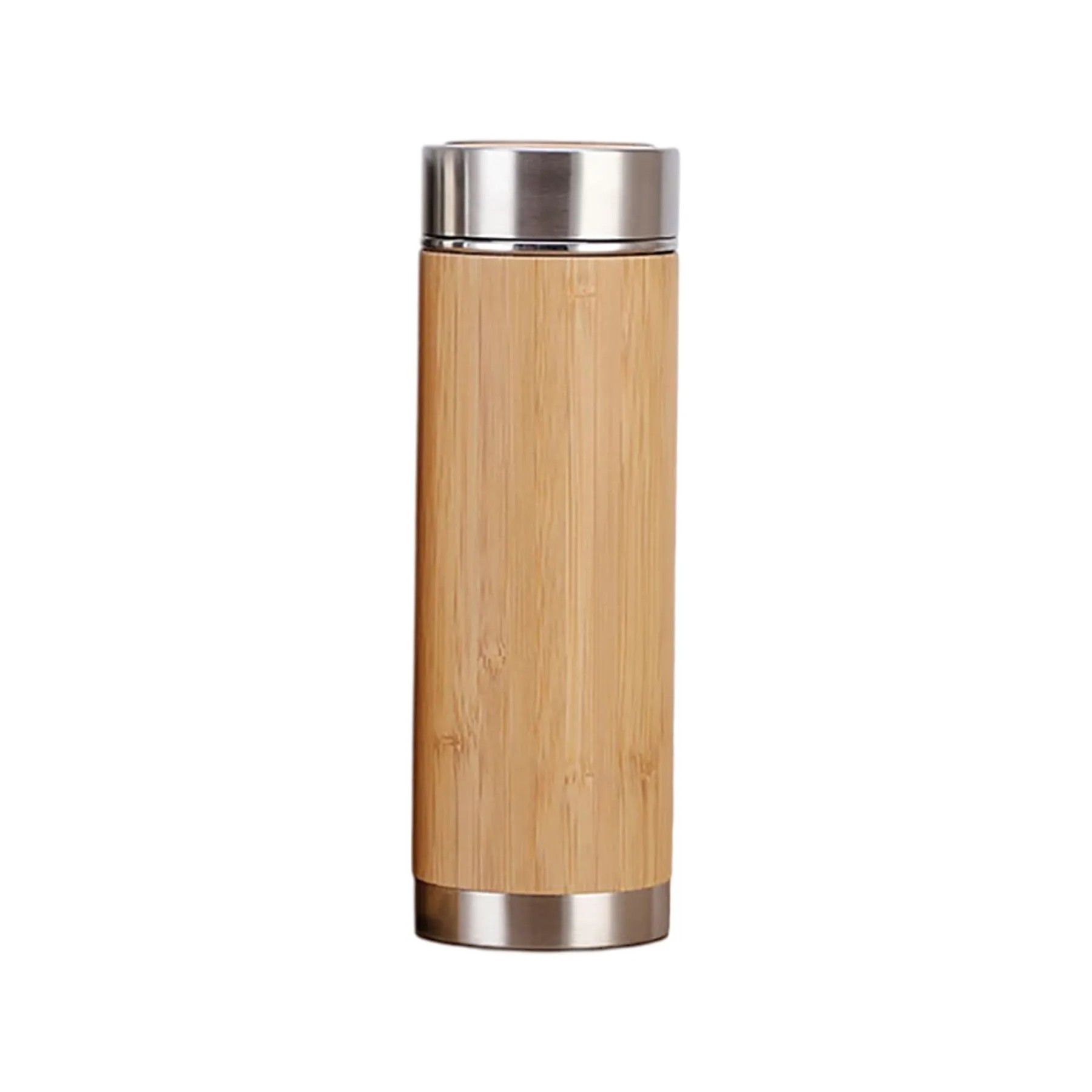 17Oz Bamboo Insulated Bottle 2