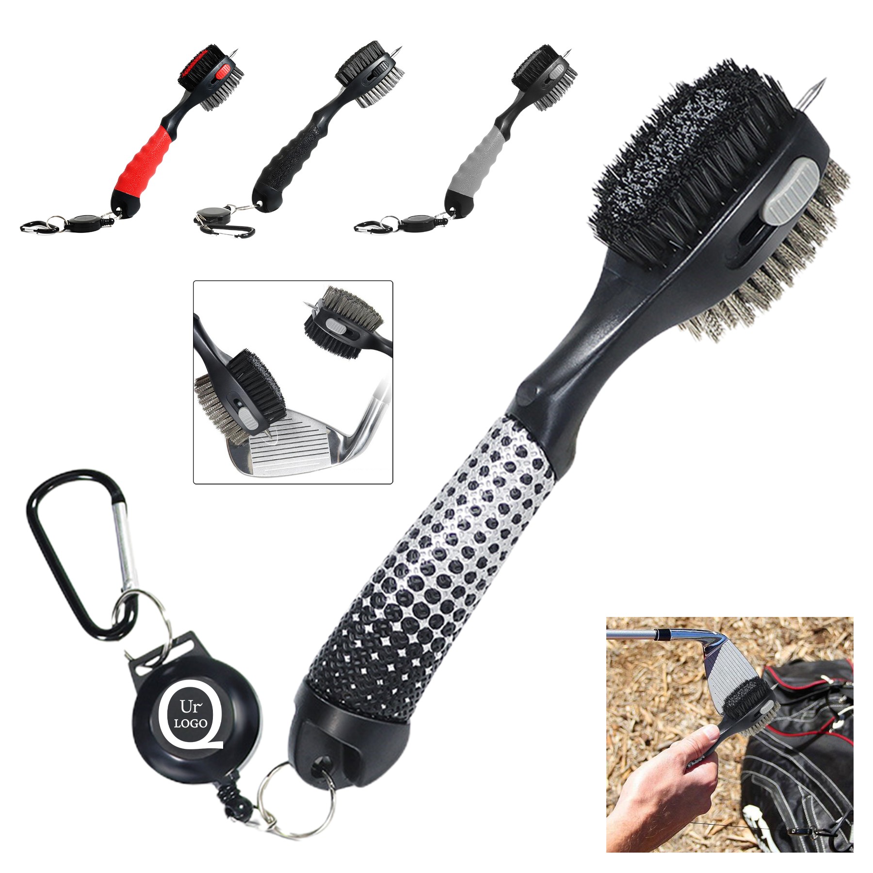 Golf Club Brush W/ Special Designing