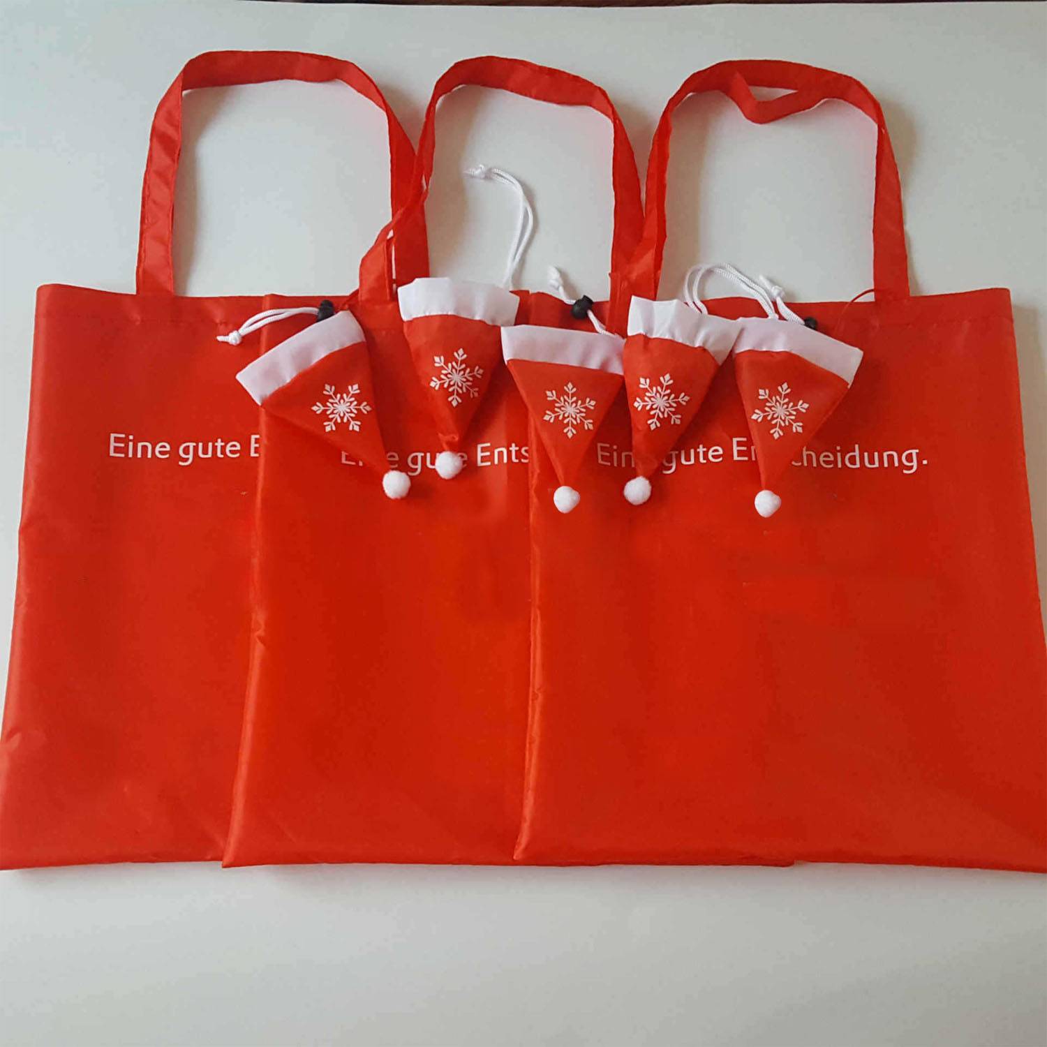 Foldable Shopping Bag /Christmas Hat Pouch 4