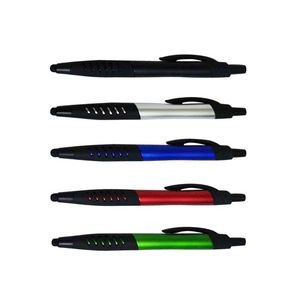 Black Blue Double Sided Silver Pen 8