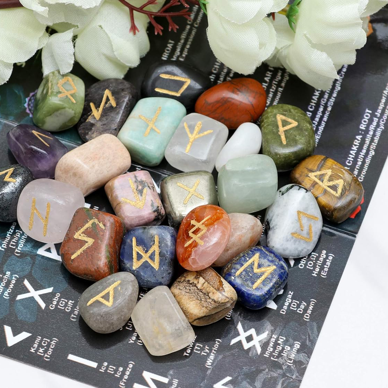 Rune Stones Sets 25 pcs 6
