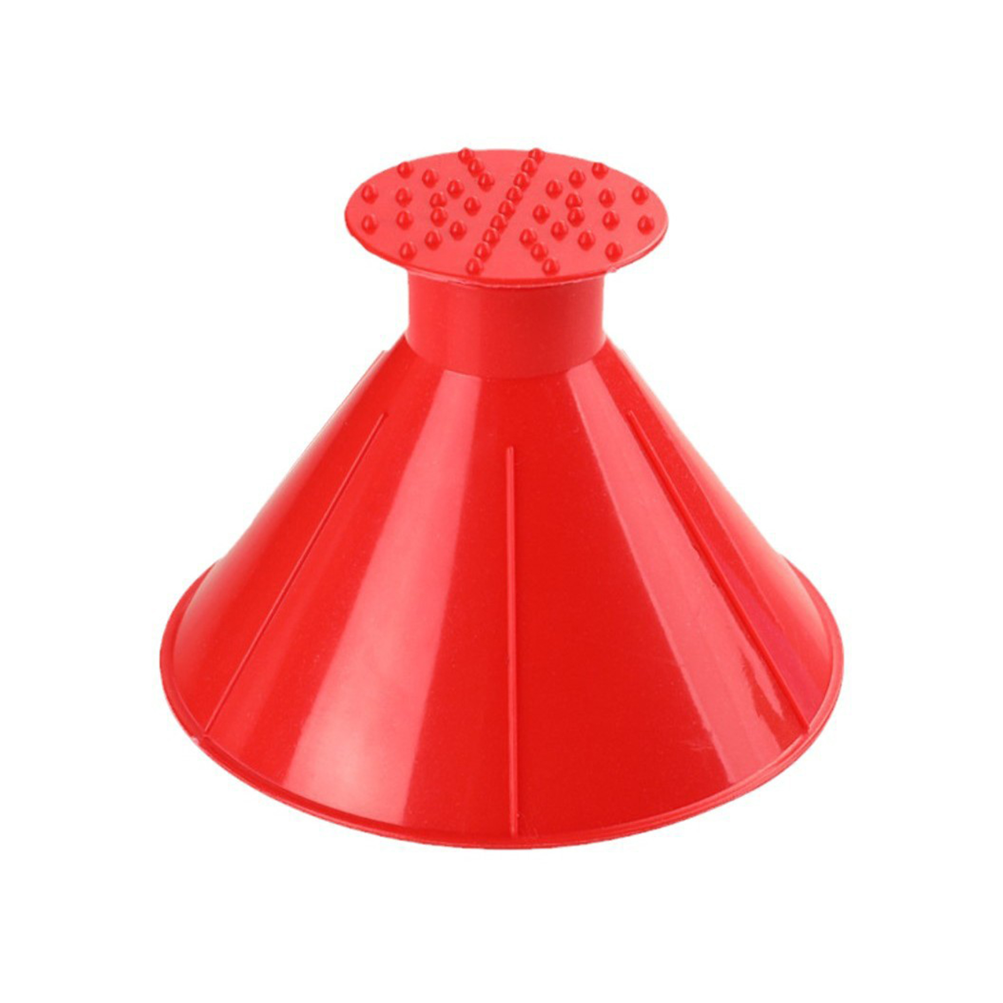 Round Funnel Car Snow Scraper 5.5" Length X 4.3" Height 8