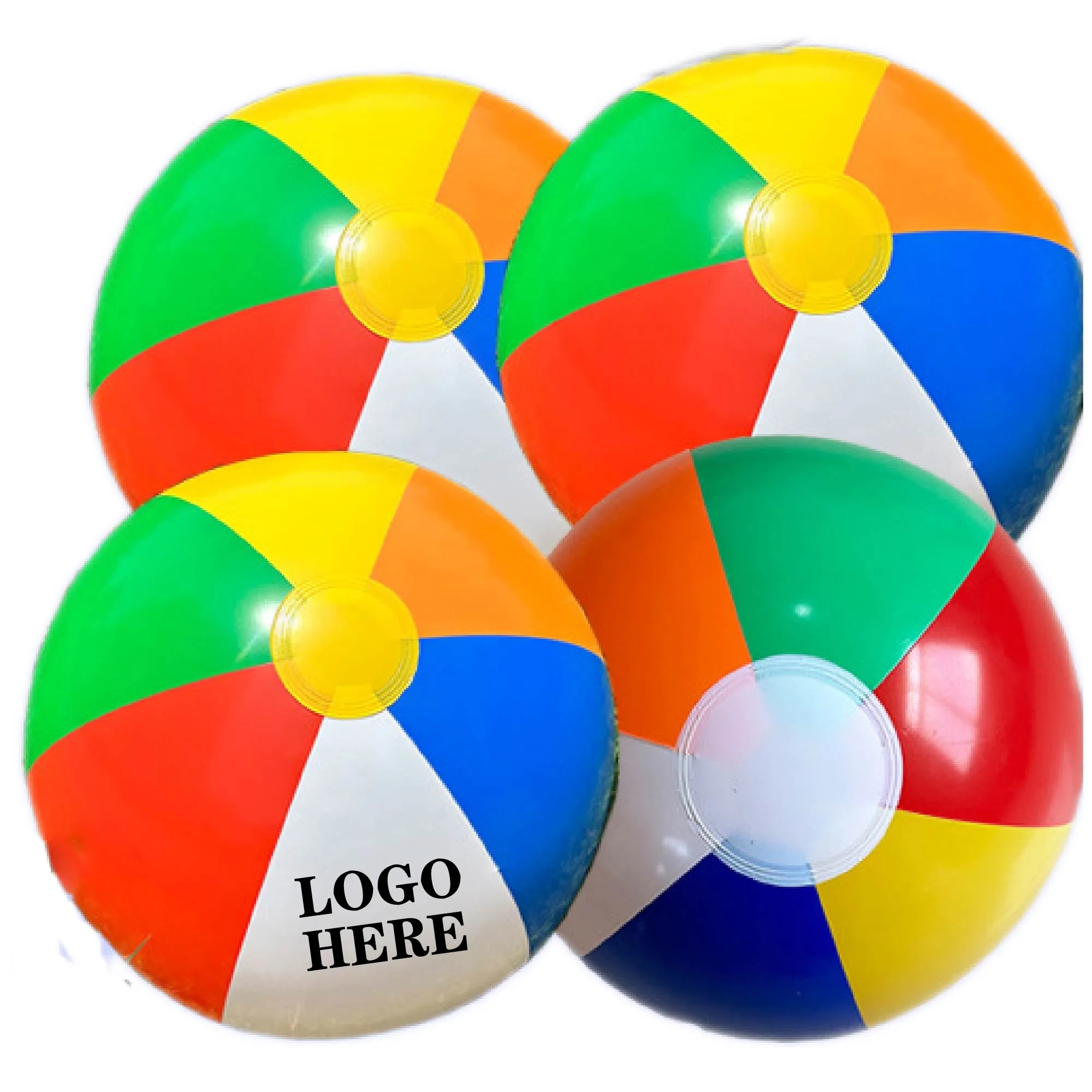 6" Multi-Colored Beach Ball 2