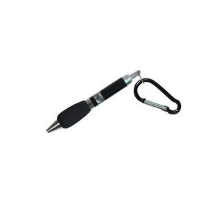 Portable Pen With Carabiner And Soft Foam Holder 3